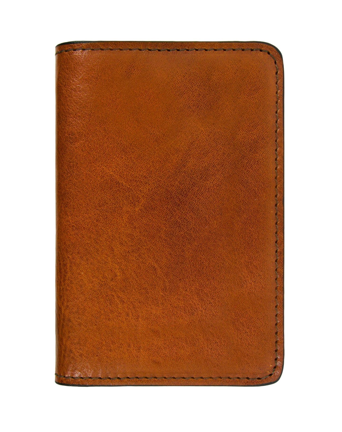 Brown Leather Passport Holder - Gulliver's Travels