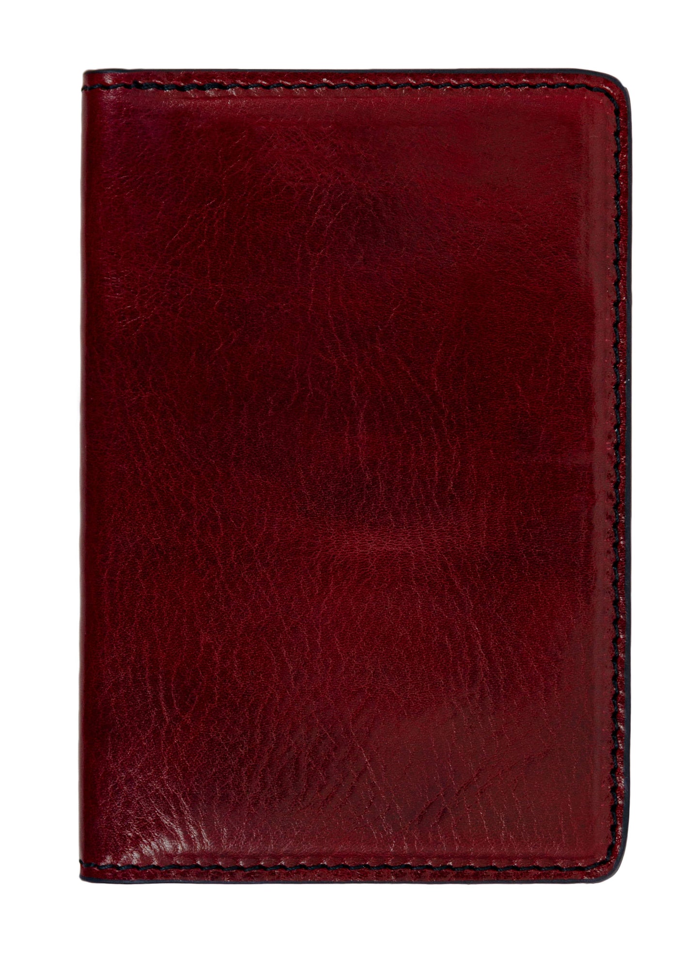 Brown Leather Passport Holder - Gulliver's Travels